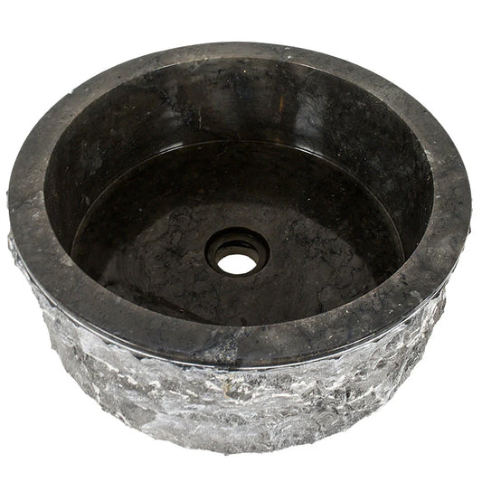 Мраморна мивка Nero - 40 см