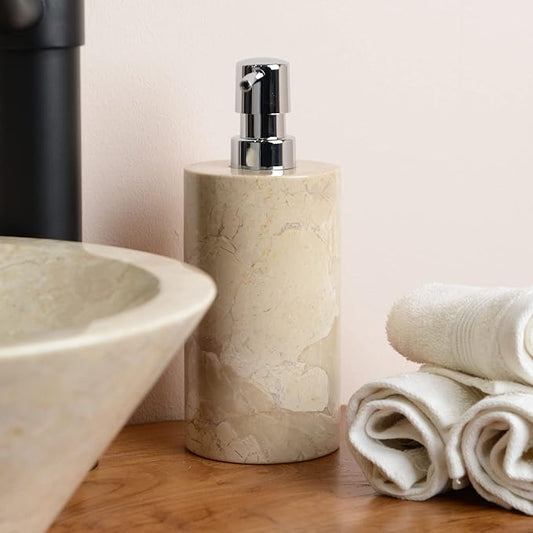 Мраморен дозатор Cream